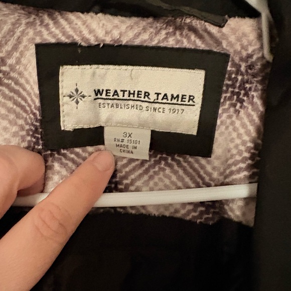 Weatherproof Women's Black Utility Jacket - Picture 2 of 2